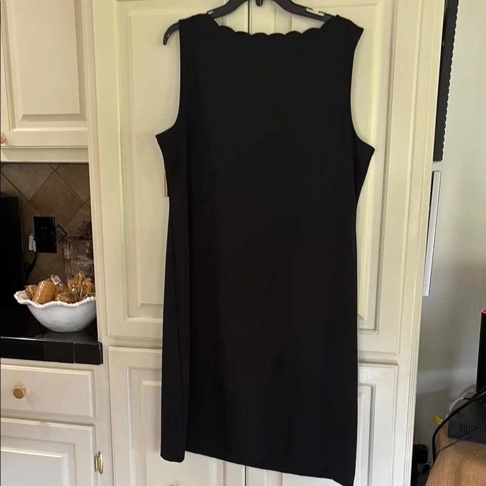 Elegant Black Sleeveless Dress by Talbots - Picture 2 of 9